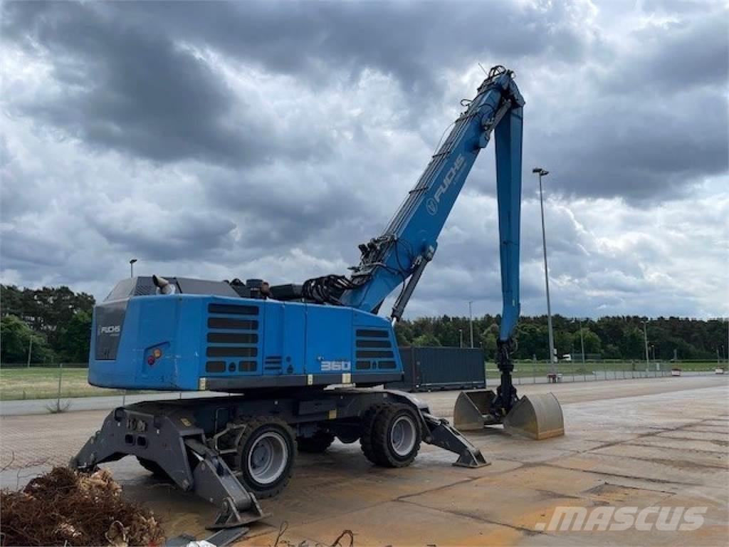 Fuchs MHL 360F Kolesové rýpadlá