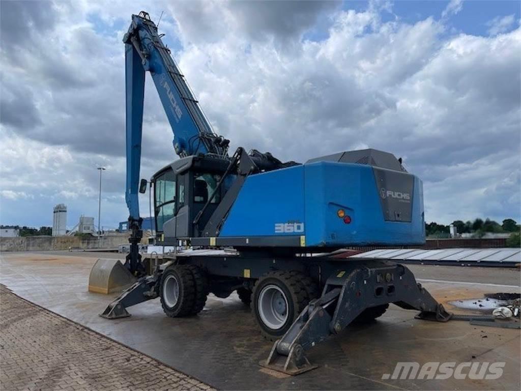 Fuchs MHL 360F Kolesové rýpadlá