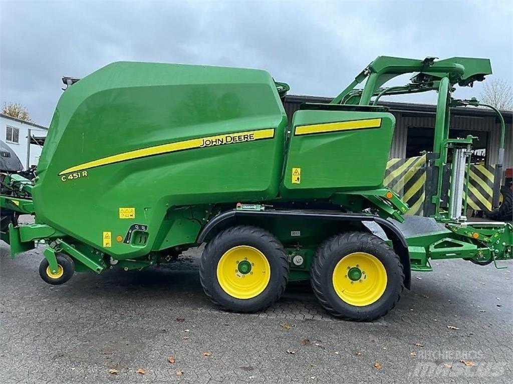 John Deere C451R Lisy na okrúhle balíky
