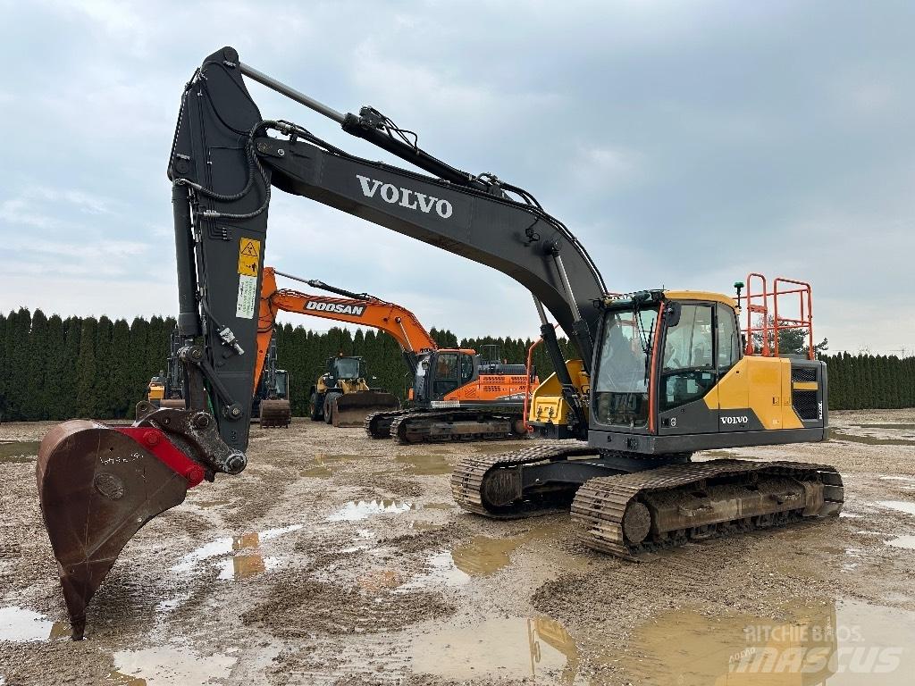Volvo EC 220 EL Pásové rýpadlá