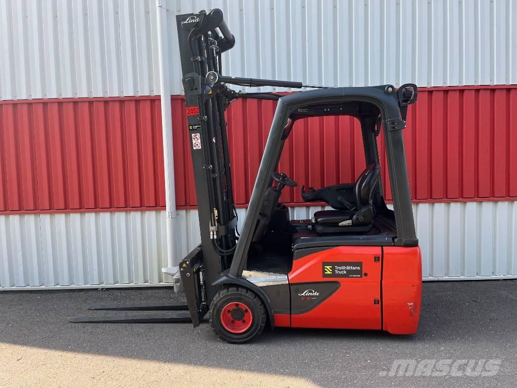Linde E 16 C-02 Akumulátorové vozíky