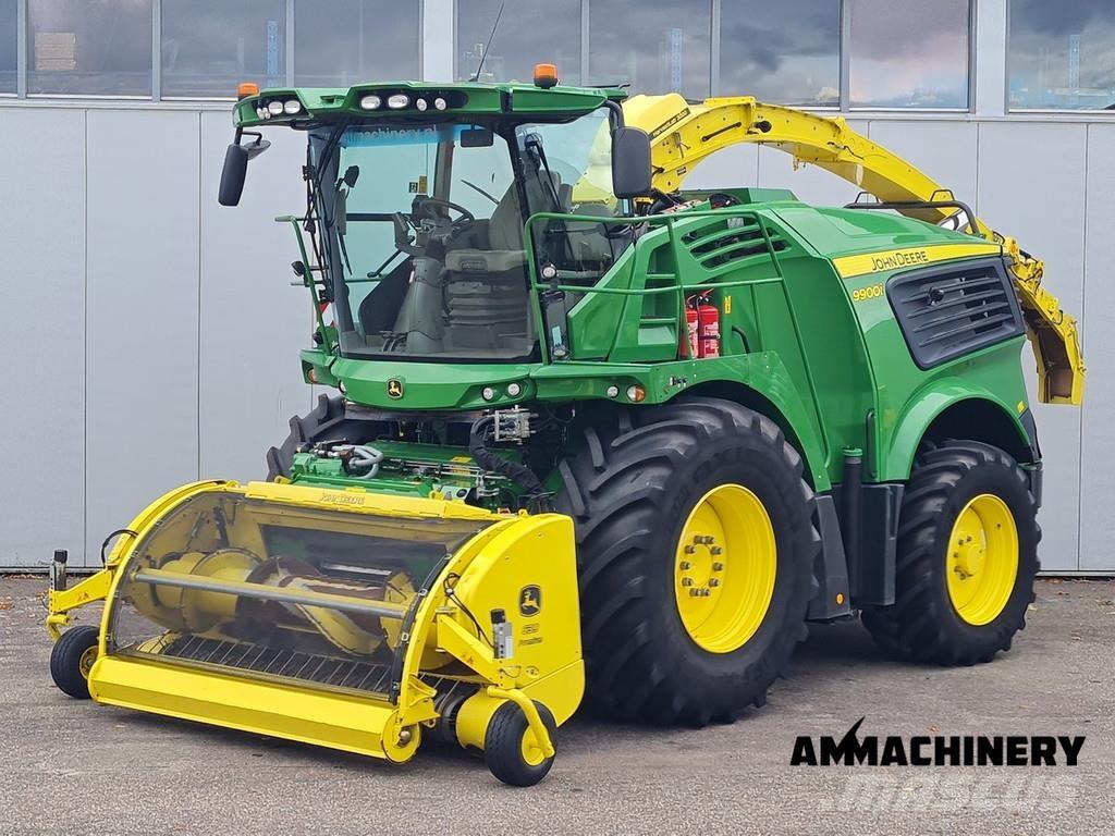 John Deere 9900 i Žacie rezačky