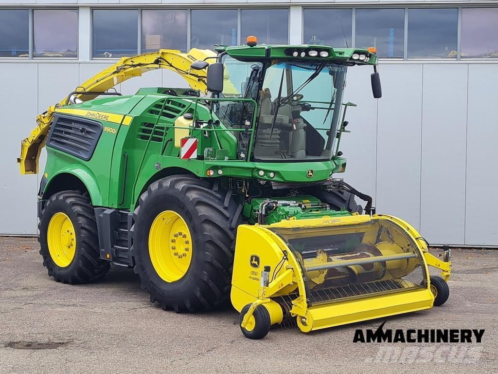 John Deere 9900 i Žacie rezačky