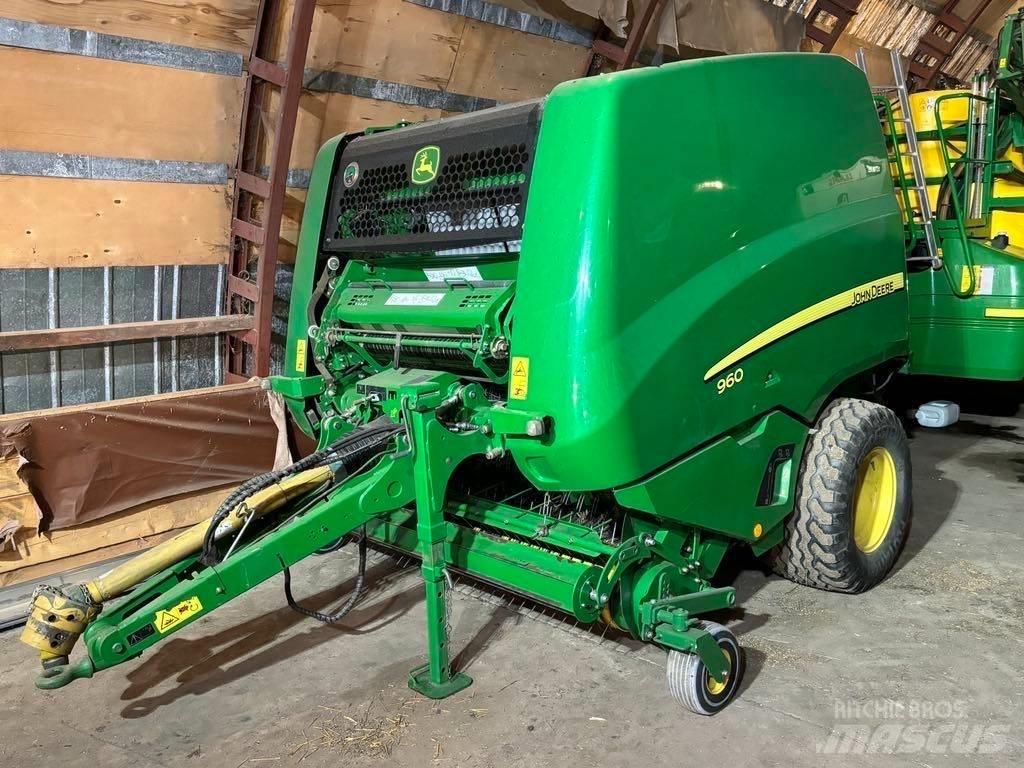 John Deere 960 Lisy na okrúhle balíky