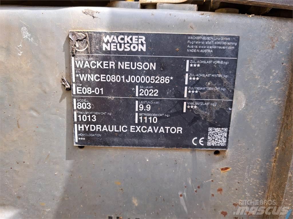 Wacker Neuson 803 Pásové rýpadlá