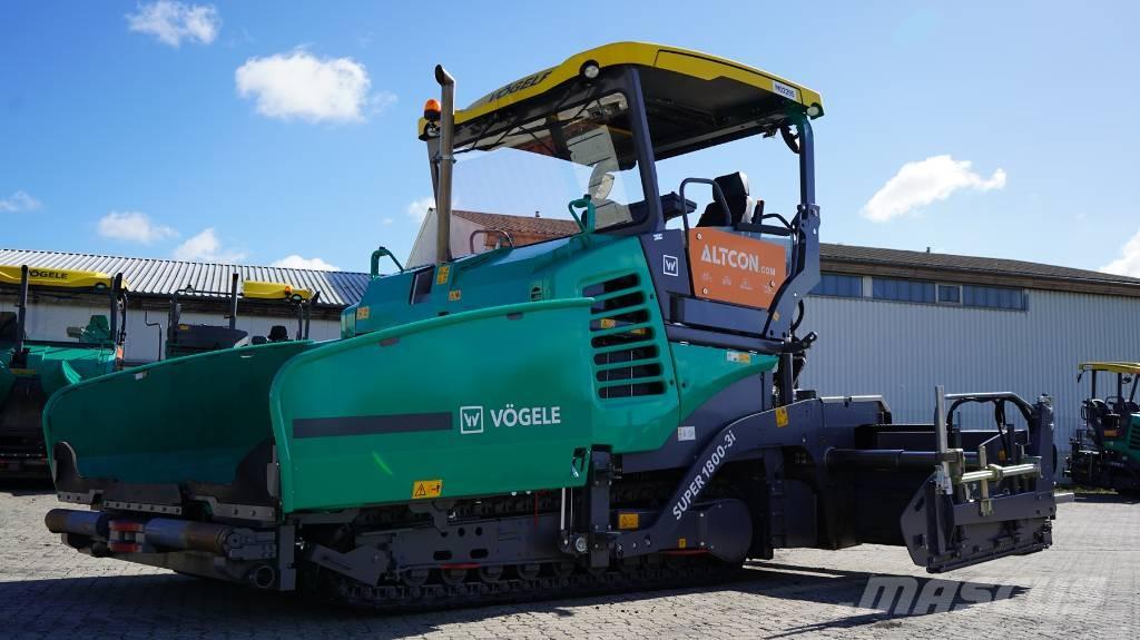 Vögele SUPER 1800-3I Finišéry