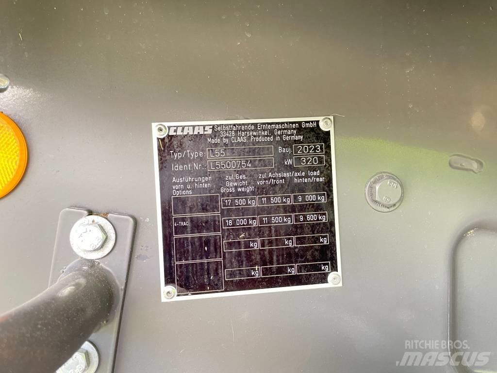 CLAAS TRION 750 Kombinované zberacie stroje
