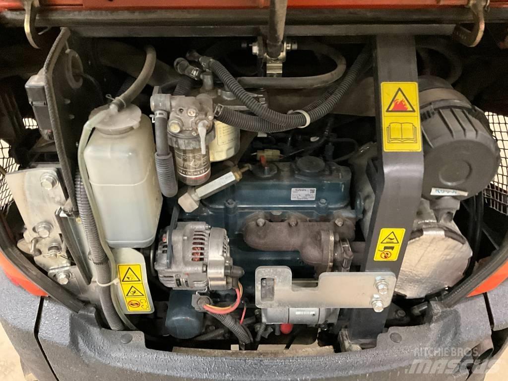 Kubota KX 018-4 Mini rýpadlá < 7t