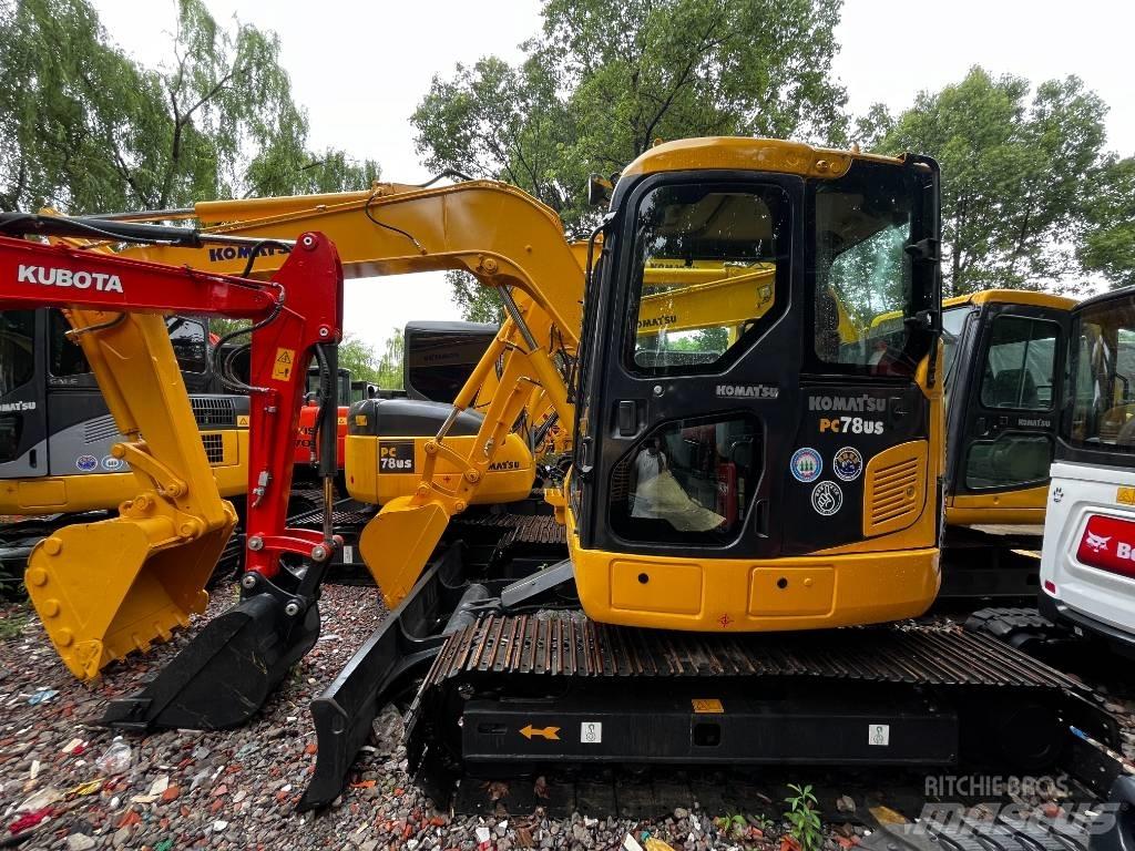 Komatsu PC78US-8 Pásové rýpadlá