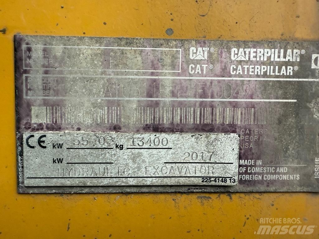 CAT 311 F LRR Pásové rýpadlá