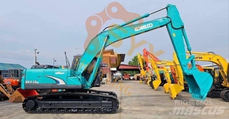 Kobelco SK 210 Pásové rýpadlá