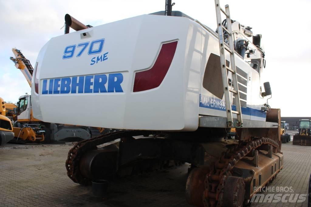 Liebherr R970 SME Pásové rýpadlá