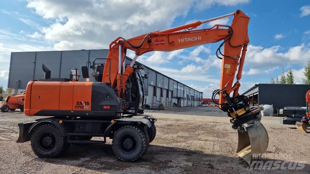 Hitachi ZX170W-5 2P Kolesové rýpadlá