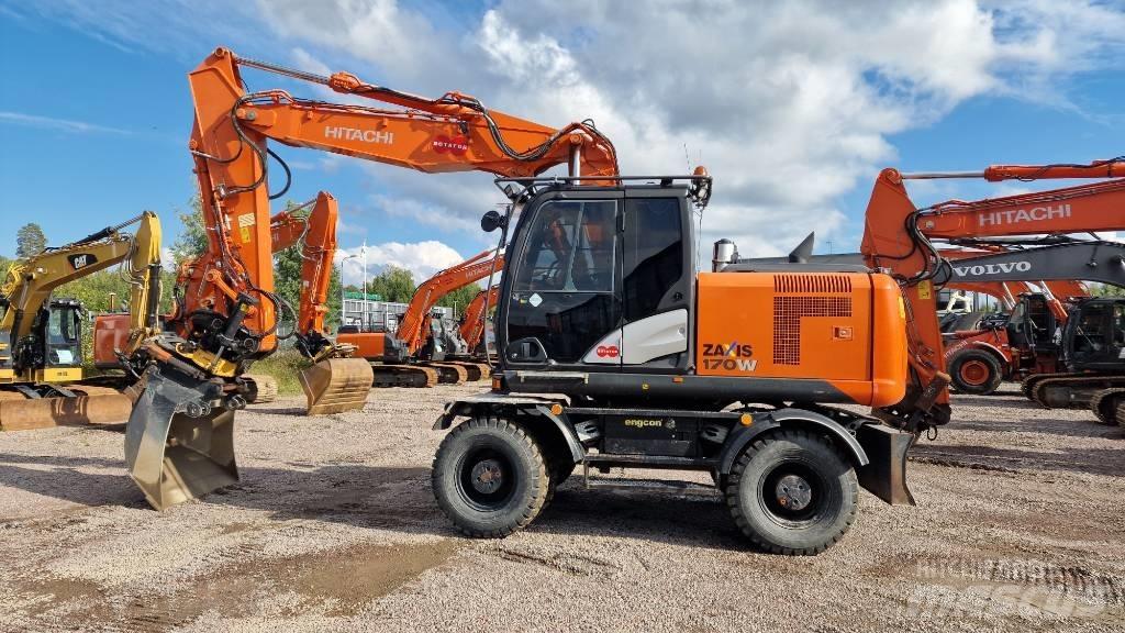 Hitachi ZX170W-5 2P Kolesové rýpadlá