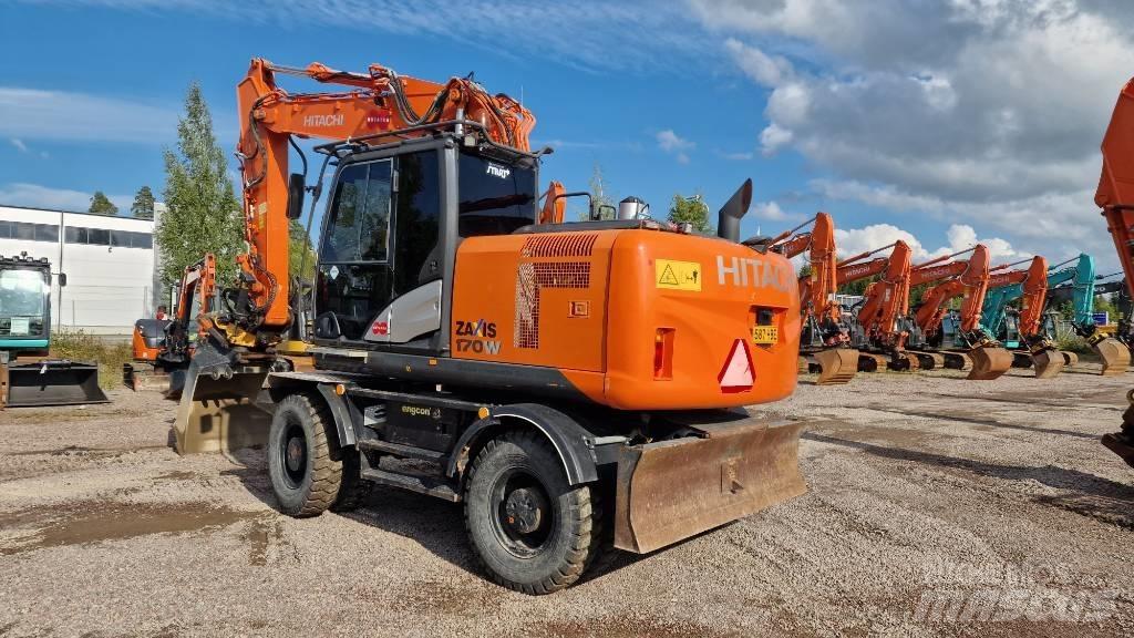 Hitachi ZX170W-5 2P Kolesové rýpadlá