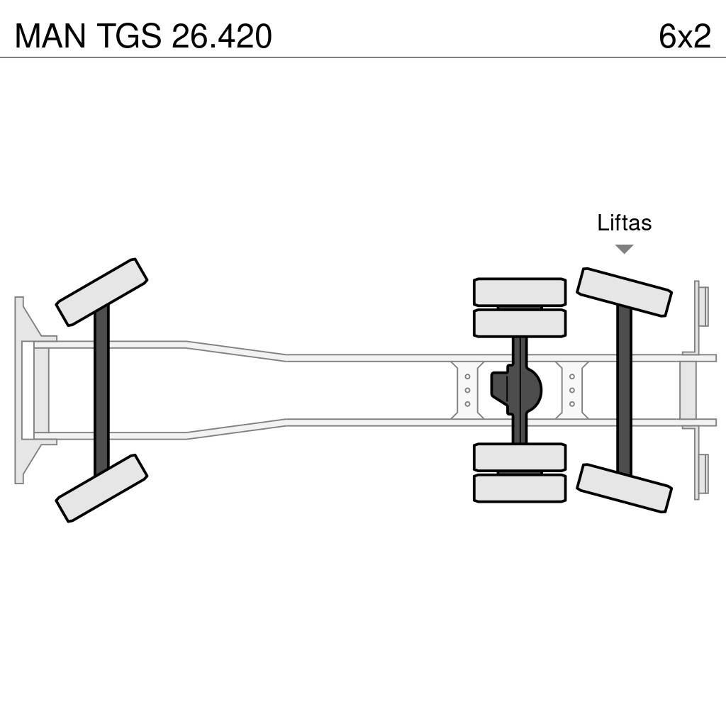 MAN TGS 26.420 Lanový nosič kontajnerov