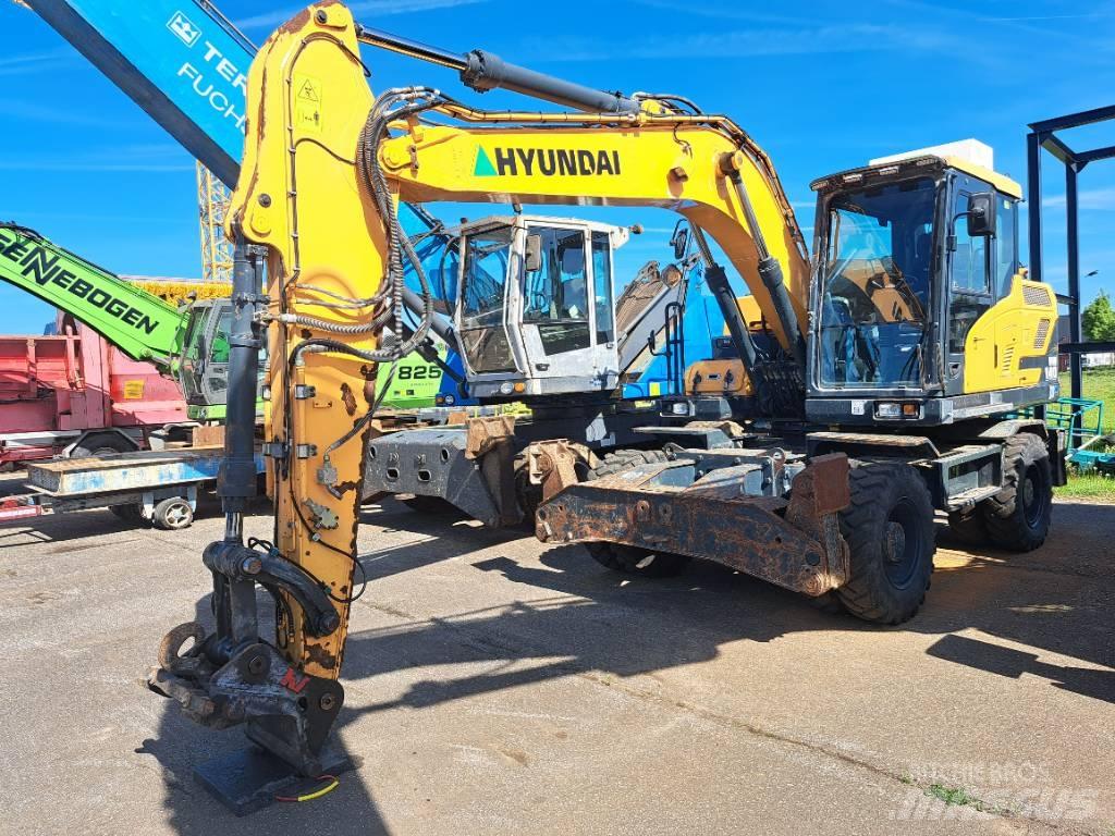 Hyundai HW140 Kolesové rýpadlá