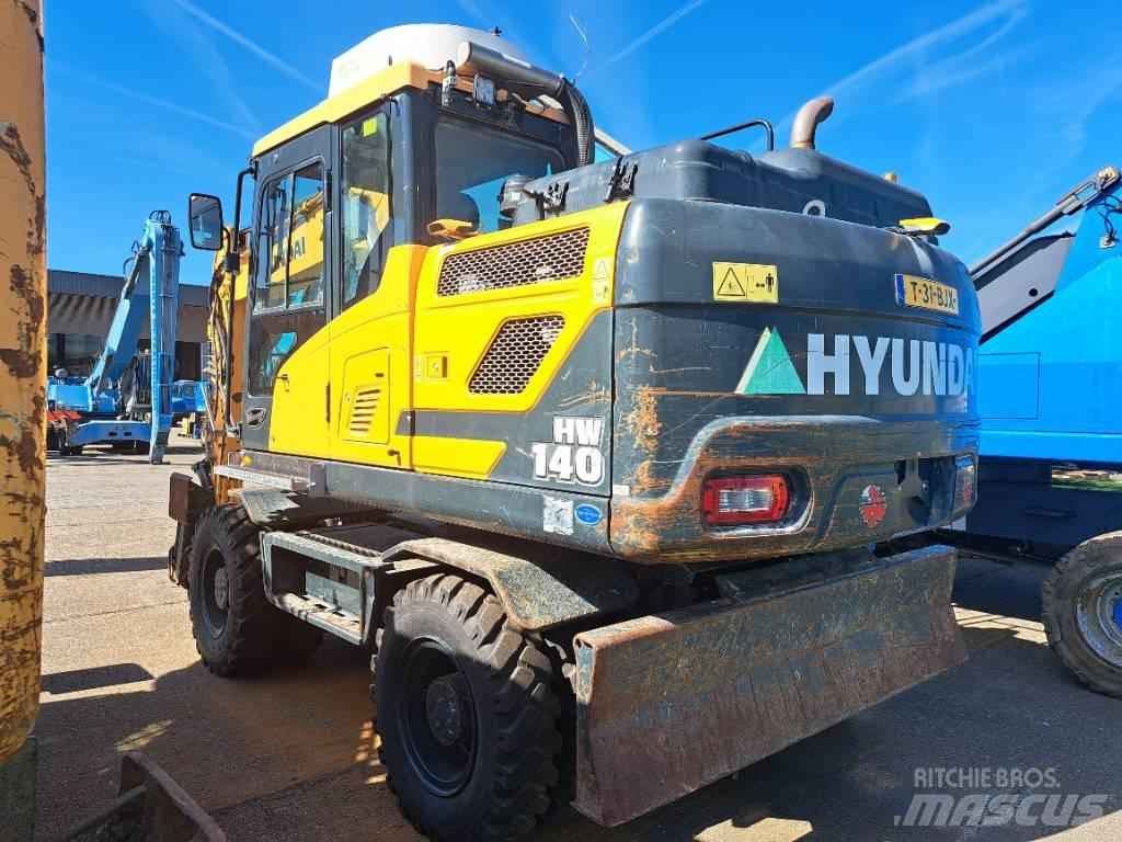 Hyundai HW140 Kolesové rýpadlá