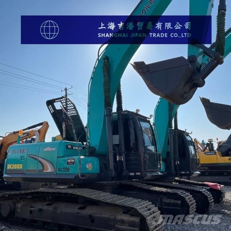 Kobelco SK 200 Pásové rýpadlá