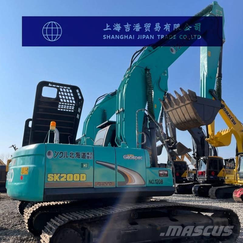 Kobelco SK 200 Pásové rýpadlá