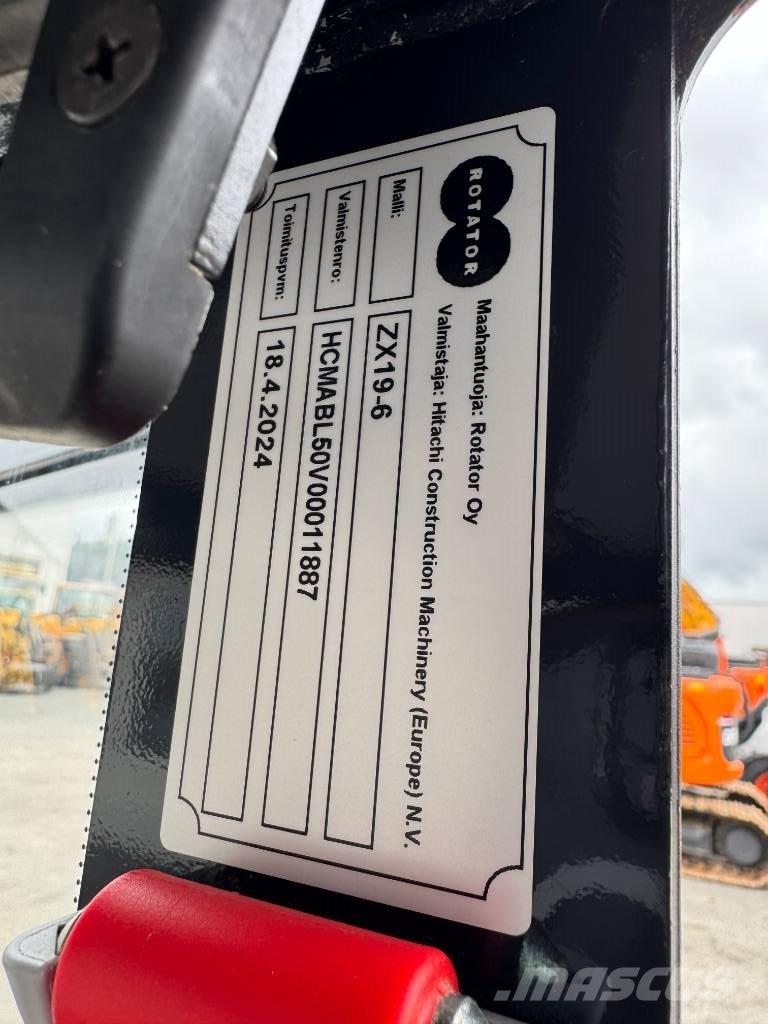 Hitachi ZX 19-6 CR Mini rýpadlá < 7t