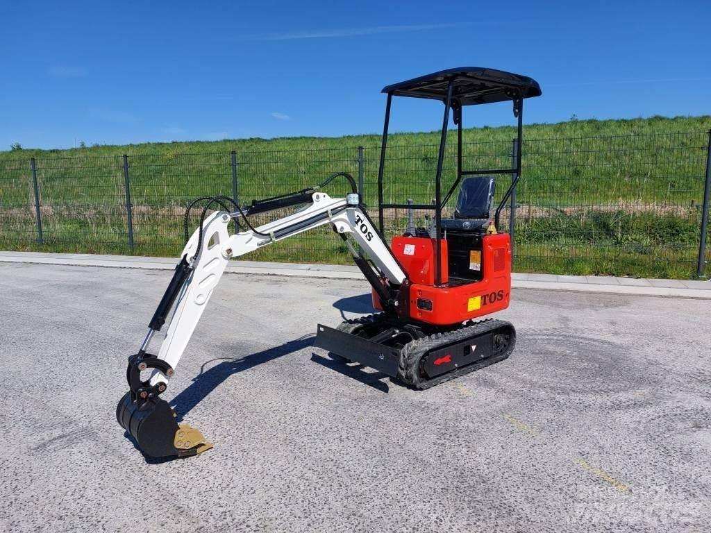 TOS R319 Mini rýpadlá < 7t