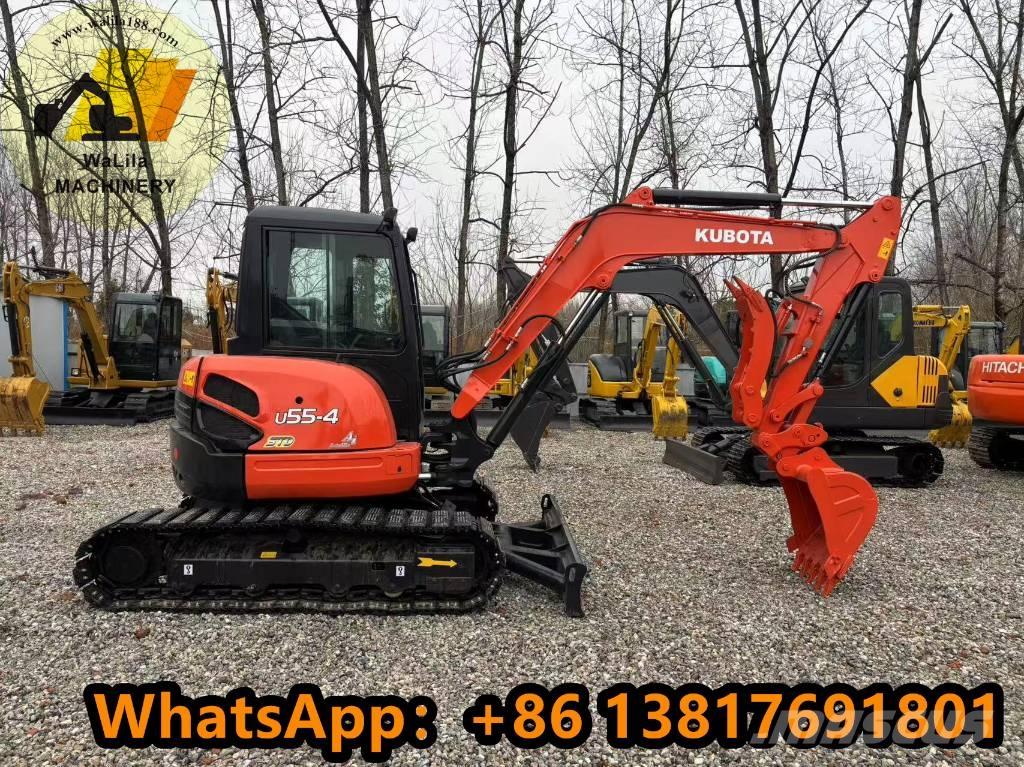 Kubota U 55-4 Mini rýpadlá < 7t