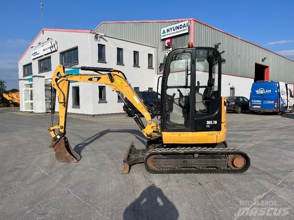 CAT 302.7 D CR Mini rýpadlá < 7t
