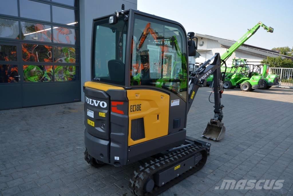Volvo EC 18 E Mini rýpadlá < 7t