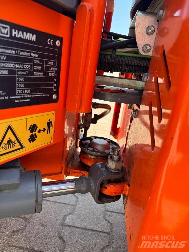 Hamm HD 8 VV Tandemové valce