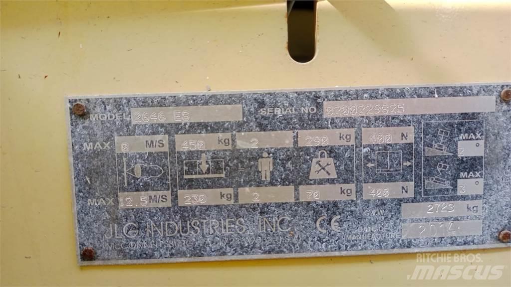 JLG 2646ES Nožnicové zdvíhacie plošiny