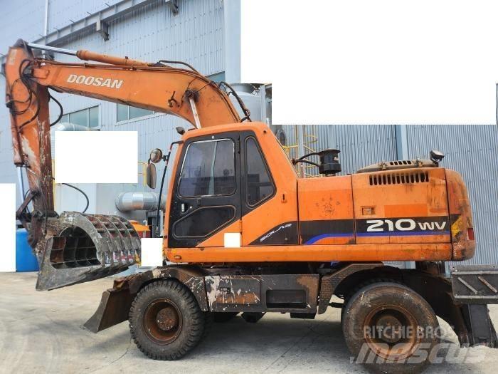 Daewoo Solar 210 W V Kolesové rýpadlá