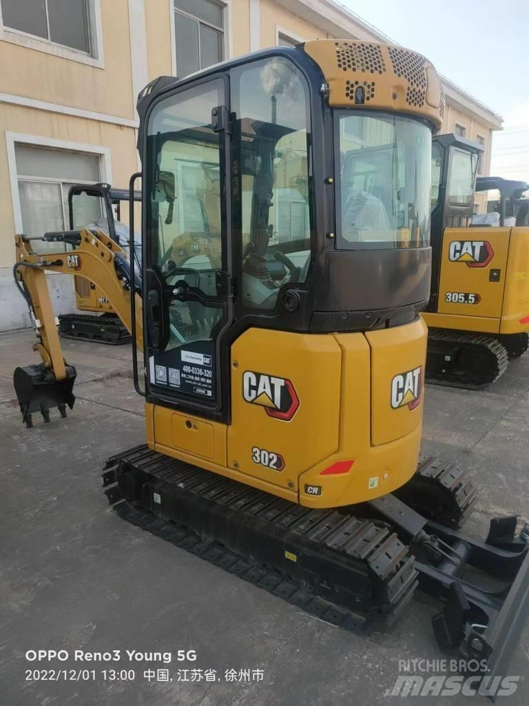 CAT 302 CR Kolesové rýpadlá