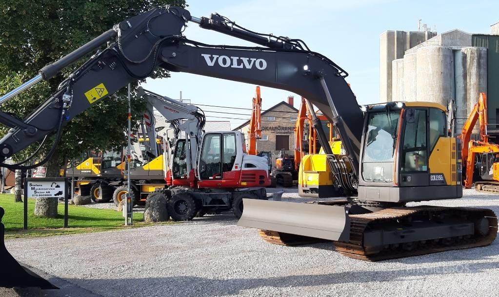 Volvo ECR 235 E Pásové rýpadlá