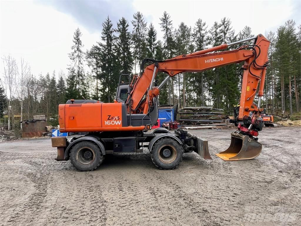 Hitachi ZX 160W Kolesové rýpadlá