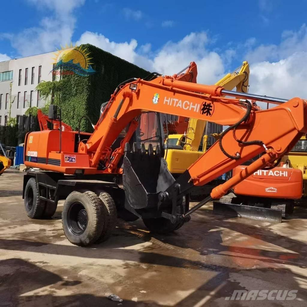 Hitachi EX 100 W D Kolesové rýpadlá