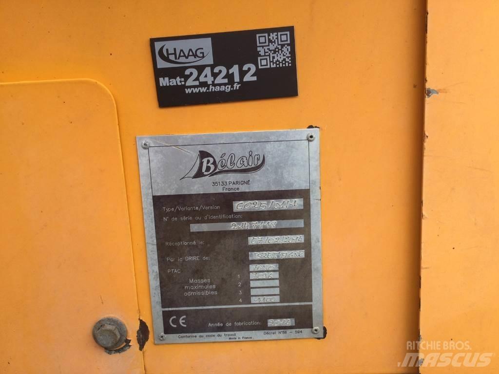 Belair COMET 838 Zariadenie na vykladanie sila