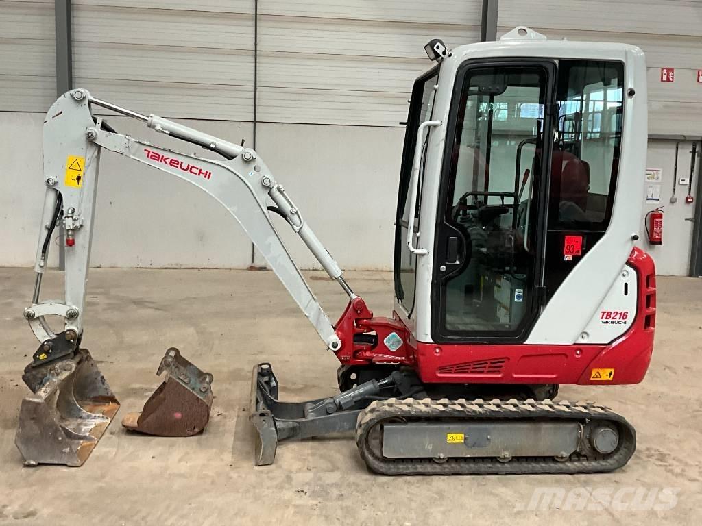 Takeuchi TB 216 Mini rýpadlá < 7t