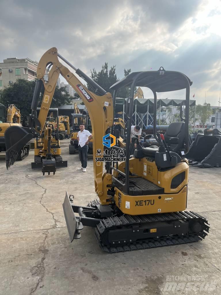 XCMG XE 17 U Mini rýpadlá < 7t