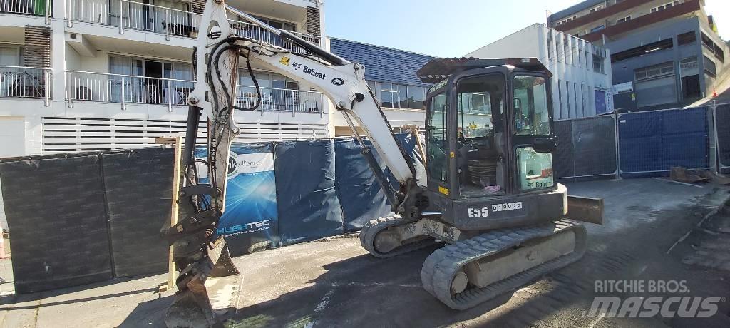 Bobcat E 55 Mini rýpadlá < 7t
