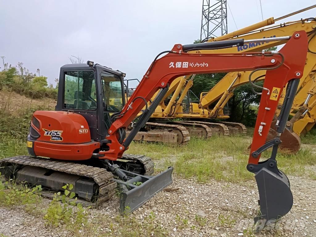 Kubota KX 155 Pásové rýpadlá