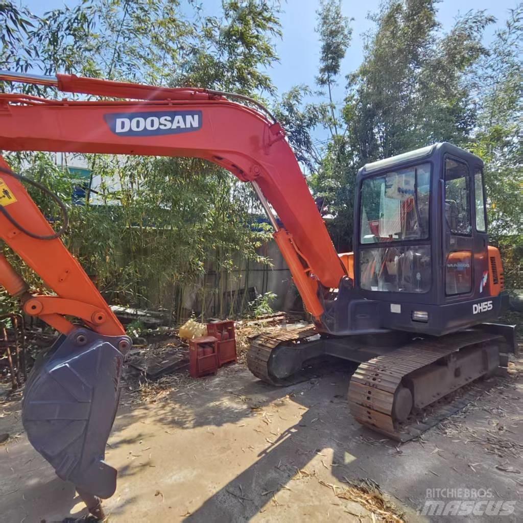 Doosan DH 55 Mini rýpadlá < 7t
