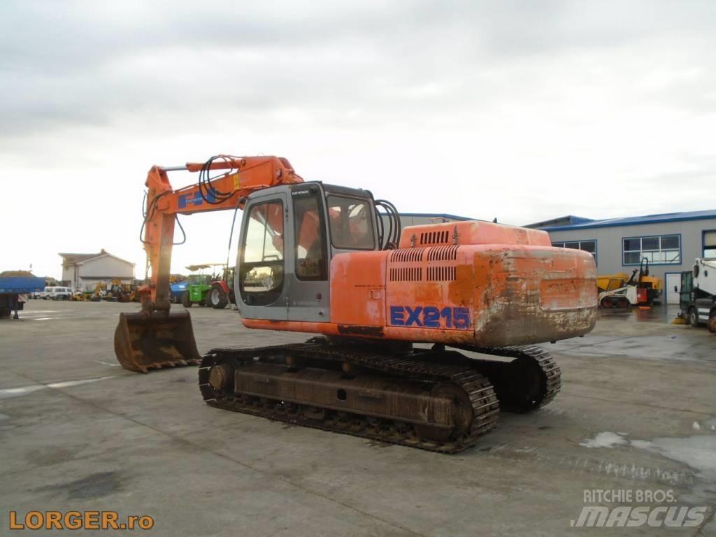 Fiat-Hitachi EX 215 Pásové rýpadlá