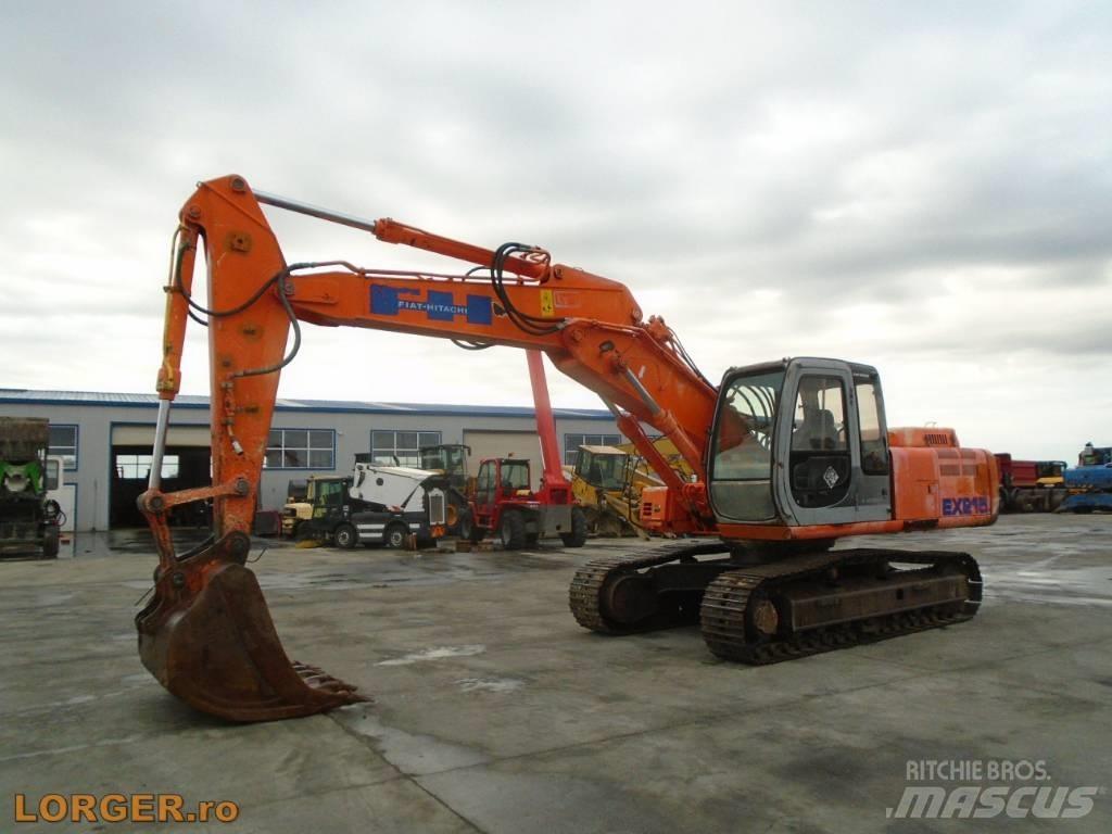 Fiat-Hitachi EX 215 Pásové rýpadlá