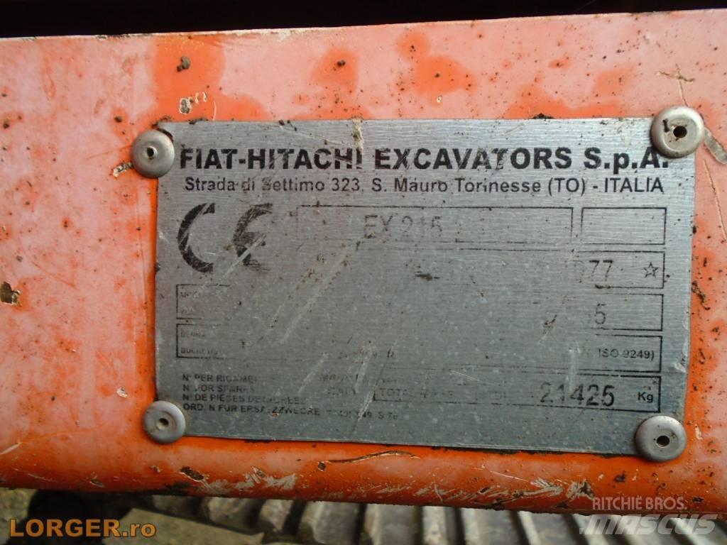 Fiat-Hitachi EX 215 Pásové rýpadlá