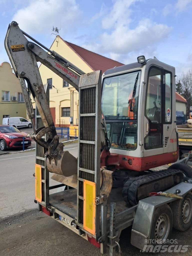 Takeuchi TB016 Mini rýpadlá < 7t