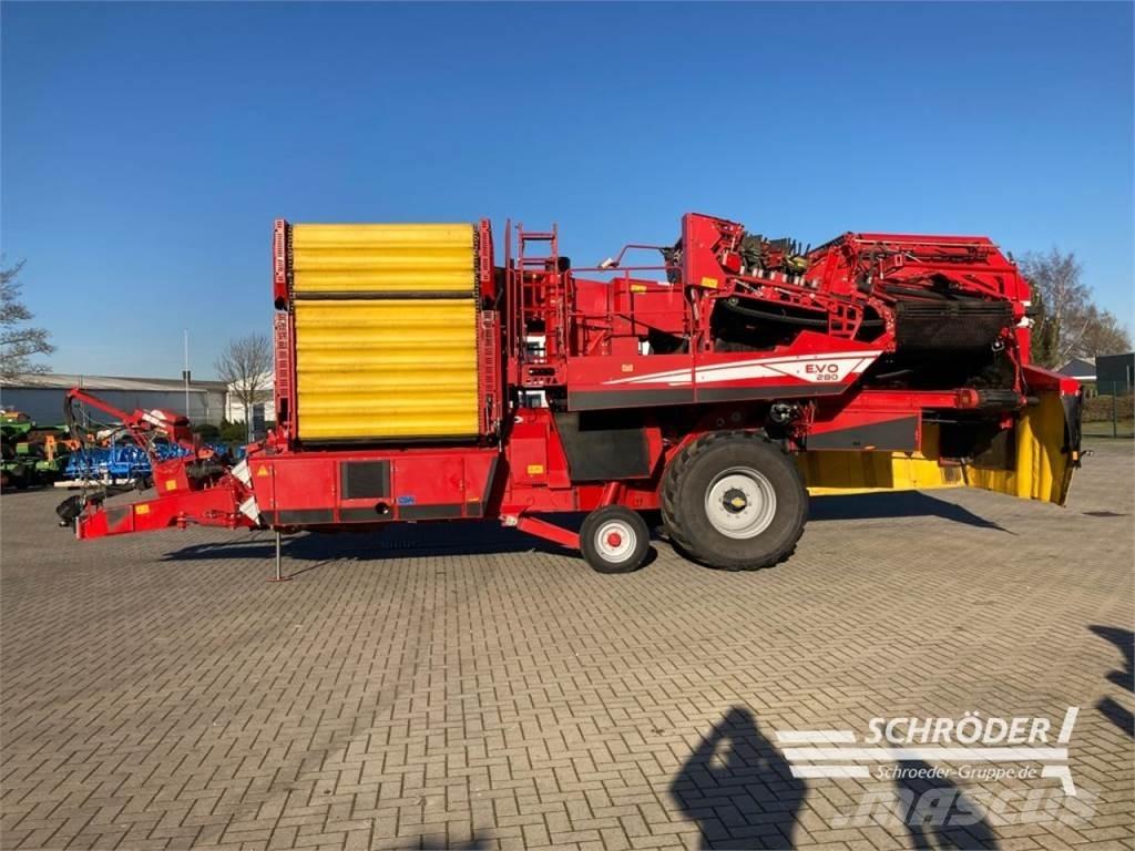 Grimme EVO 280 Zemiakové kombajny