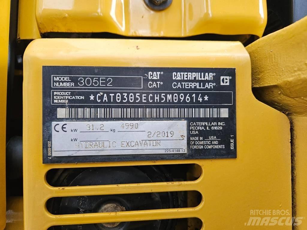 CAT 305 E2 Mini rýpadlá < 7t
