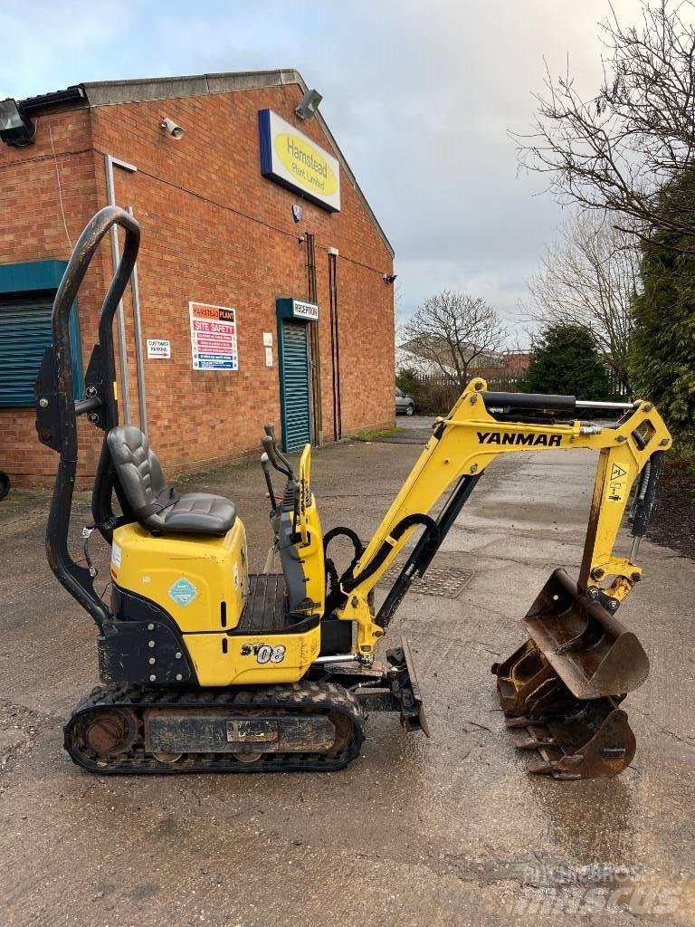 Yanmar SV 08 Mini rýpadlá < 7t