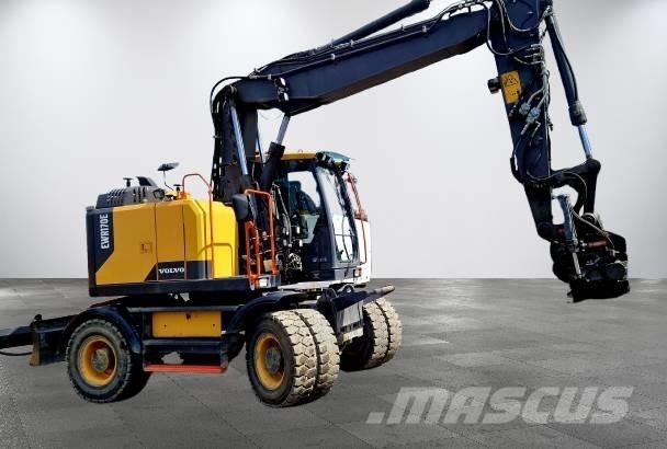 Volvo EWR 170 E Kolesové rýpadlá
